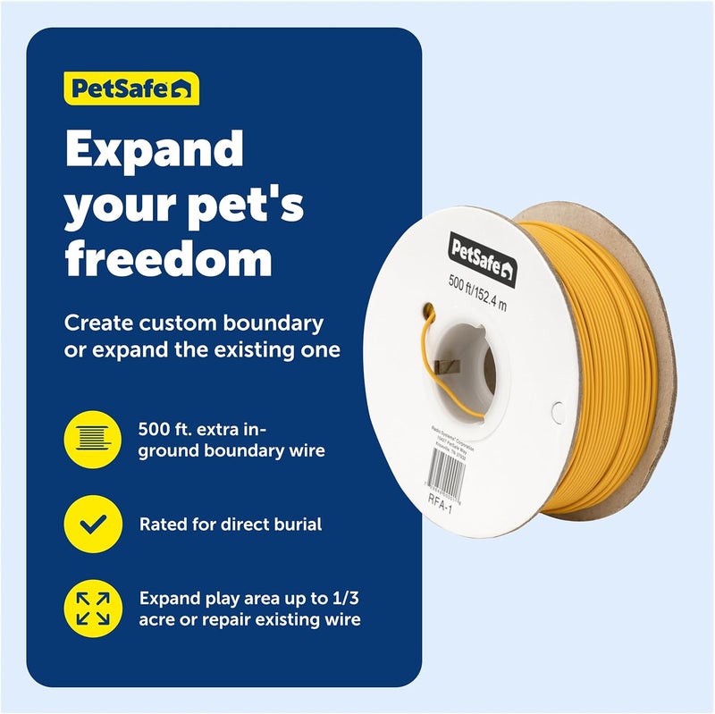 PetSafe 500 ft. Yellow In-Ground Pet Fence Wire - 20 Gauge Copper - Image 4