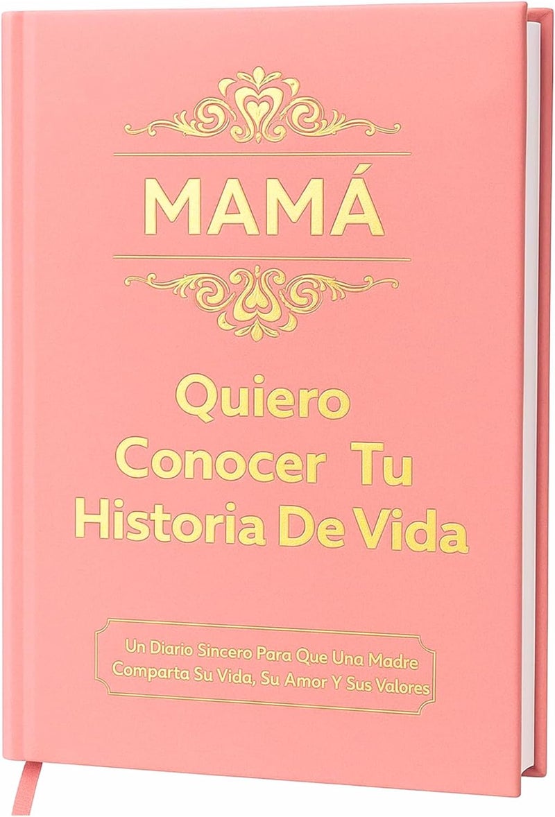 XKFCFC Mamá, Quiero Conocer tu historia De vida (Tapa dura): Regalos sentimentales para mujeres – Perfectos para cumpleaños, Día de Acción de Gracias, Día de la Madre y Navidad - Image 1