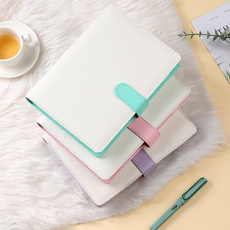 Spot Creative Handbook A6 Macaron Notebook A5Pu Binder Notebook Handbook - Image 5