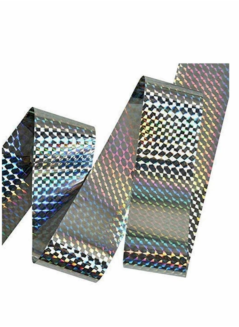 SYOSI - Bird Repellent Deterrent Reflective Scare Tape Double Sided Bird Repellent Tape for Home Garden and Farm 80m x 2.4cm - Image 1