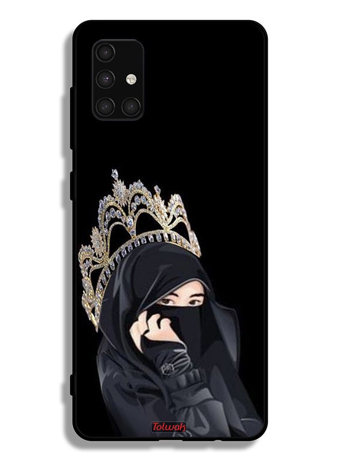 Tolwak Samsung Galaxy A71 4G Protective Case Cover Queen Girl - Image 1