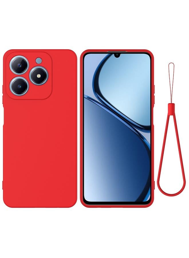 S-TOP Case For Realme C61 Global Pure Color Liquid Silicone Shockproof Phone Case - Image 1
