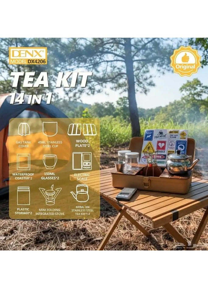 Travel tea set