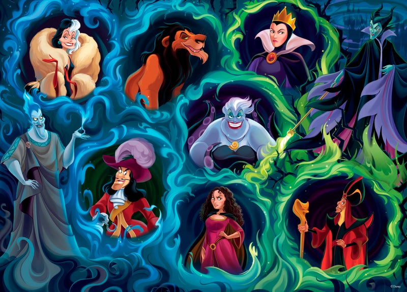 Ceaco Disney Villains 1000 Piece Jigsaw Puzzle for Adults Challenging Puzzle Perfect for Game Nights Finished Size is 265 x 19 - Image 3