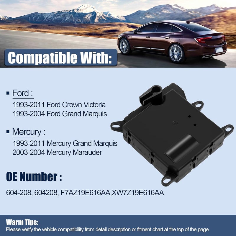 LCWRGS HVAC Heater Blend Door Actuator - Image 2