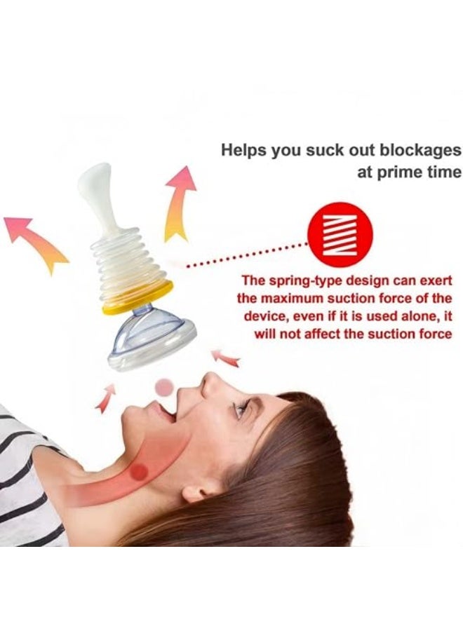 Generic Portable lung capacity respiratory trainer, outdoor respiratory trainer, emergency respiratory treatment, suitable for children and adults, can effectively and quickly remove foreign objects - Image 3