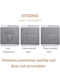 Mishrit Mishrit Quick Drying Water Soak Bathroom Mats Anti Slip Big Size Water Absorbing Floor Washable Anti Skid Foot Mat (Multicolour)  - Image 2