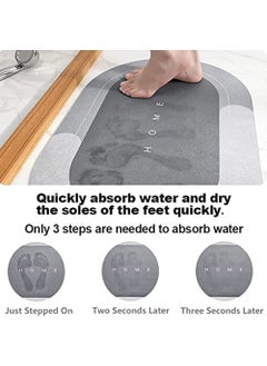 Mishrit Mishrit Quick Drying Water Soak Bathroom Mats Anti Slip Big Size Water Absorbing Floor Washable Anti Skid Foot Mat (Multicolour)  - Image 4