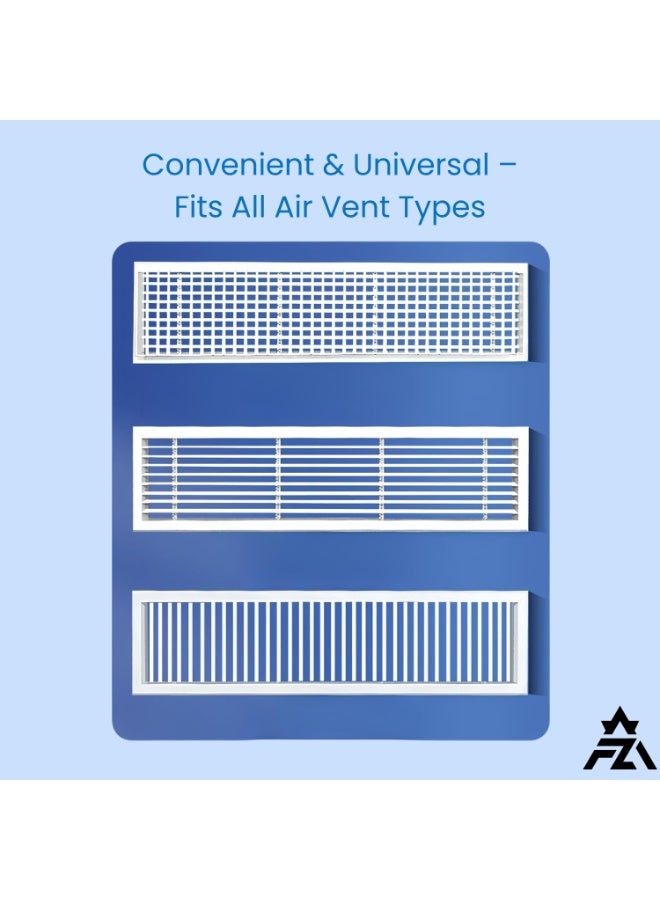 Aarzou Adjustable AC Air Deflector for Central Air Conditioner – Telescopic Wind Direction Baffle (60–98cm) | Side Outlet Vent Cover Shield – Anti-Direct Wind for Home, Office, Bedroom - Image 5