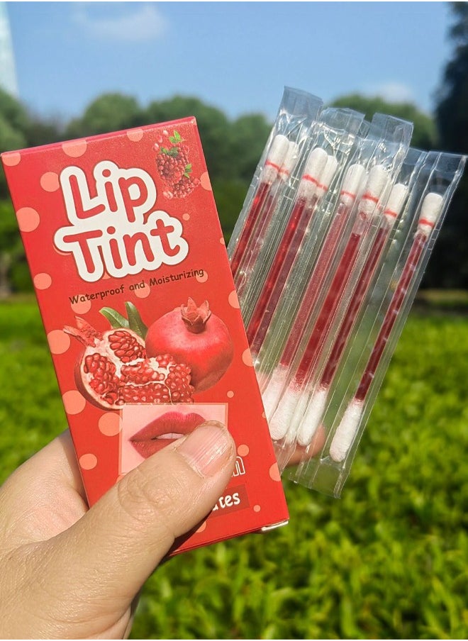 Cotton swab lip gloss, disposable matte fruit lipstick, lip dye, waterproof and non stick cup, non fading lip gloss Red - pzsku/ZFBFF1052A20835AADD7BZ/45/_/1723007167/0c94a3c3-5e8f-4be2-9c04-39cadc0e691d