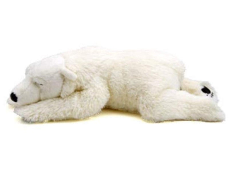 TAMMYFLYFLY Sleep Polar Bear Plush,Cute Stuffed Animal, Plush Toy, 14 Inches Soft Toy (Medium) - Image 5