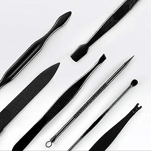 LUPINEZ LUPINEZ 12 in 1 Manicure Set Toe Nail Cutter For Women Stainless Steel Nail Scissors Grooming Kit Manicure Pedicure Kit For Women Nail Acne Remover needle Blackhead Tool Beauty Personal Care Tool  - Image 4