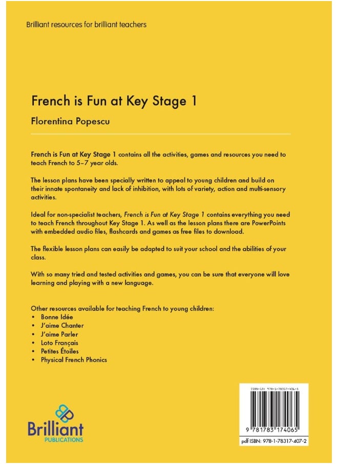 null - French is Fun at Key Stage 1: Activities, Games and Resources to Make Learning Fun - Image 1