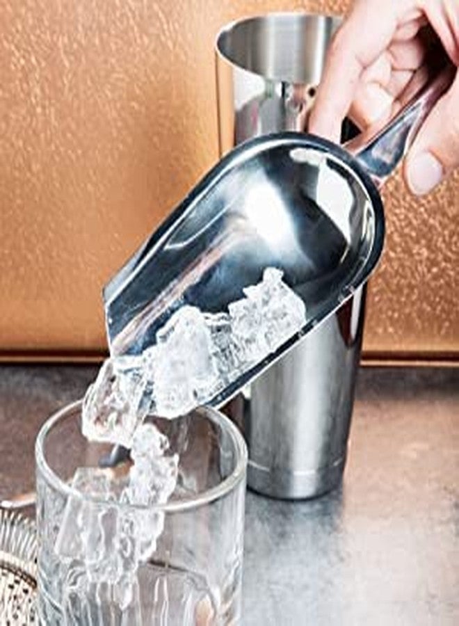 devanjana™ Stainless Steel Bartender Kit Set, Silver, Set of 2 Pieces, Ice Picker, Ice Tong, Bar Tools for Home Bar Accessories, Mini Bar, Bar Set for Gift - Image 2