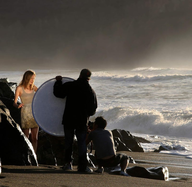 Powerpak 5 in 1 80cm/ 32 inch Translucent Silver Gold White and Black Collapsible Round Multi Disc Light Reflector for Studio or Any Photography Situation - Image 3