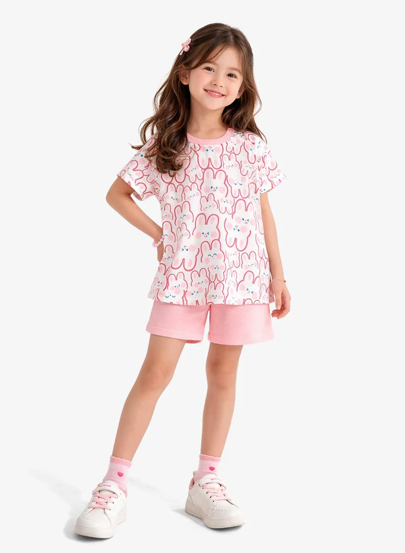 بنياتا طقم علوي قصير