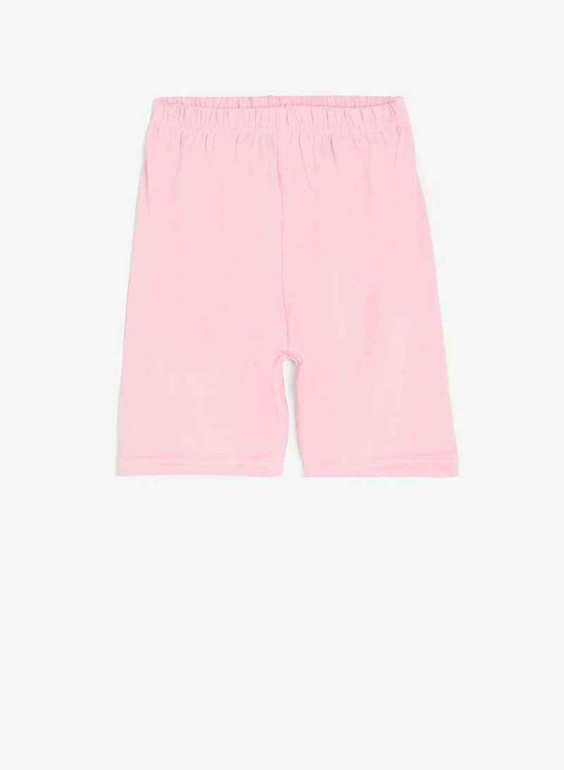 Pinata  Bunny Print Cotton Tshirt and Shorts Set for Women | Best Price UAE