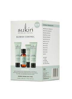 Sukin Sukin Blemish Control 4 Step Blemish Prone Skin Types 