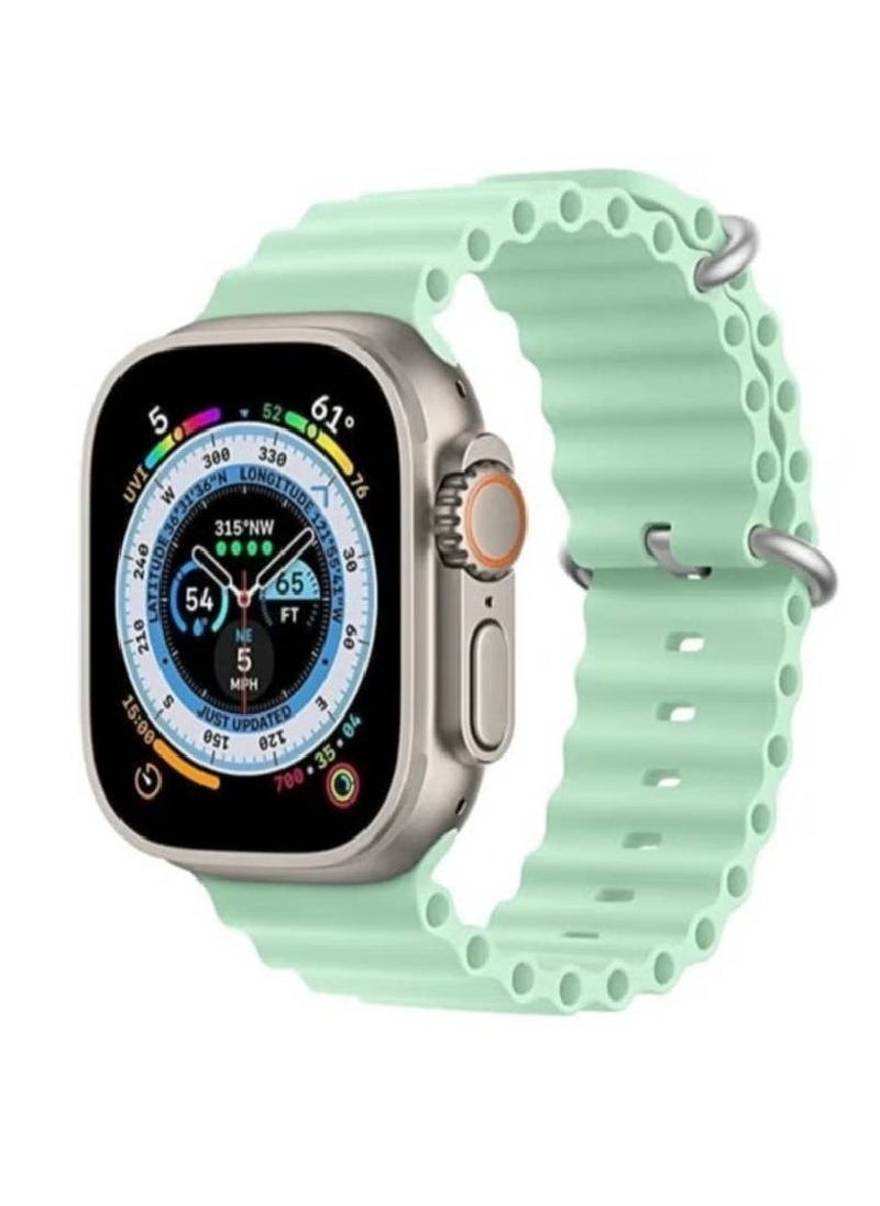 Generic - Sport Silicone Band Compatible with Apple Watch Ultra/Ocean 42mm, 44mm, 45mm, 49mm - Strap for iWatch Series Ultra 8/7/6/5/SE - Image 1