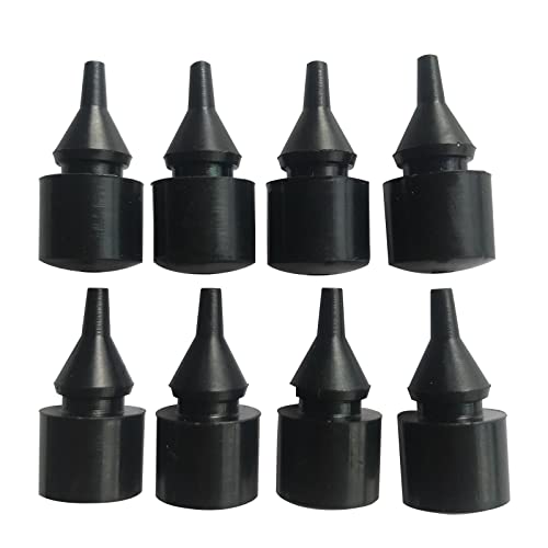 BOATSHIP 8PCS Fuel Cap Filler Gas Door Rubber Stop Bumper Stopper for Chevrolet Silverado Colorado Suburban Tahoe S10 GMC Sierra Yukon XL 1500 2500 3500 HD Cadillac Escalade Replace 15283098 15711102 15768697 - Image 1
