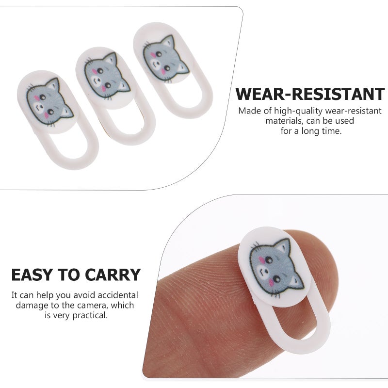 3Pcs Webcam Covers Protective Covers Decorative Webcam Blocking Covers - Image 5