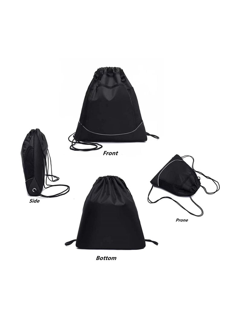 Y&D - Drawstring Pocket Backpack Men'S And Women'S Outdoor Travel Sports Basketball Football Swimming Riding Bag - Image 1