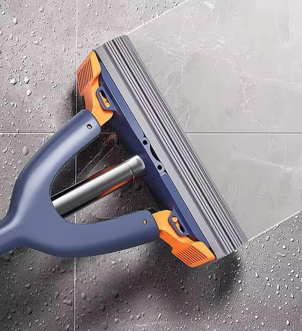 F4FIVE The Future Mini MOP Roller Floor Mop with 1 Super Absorbent Refills Self Squeeze Sponge for Tile Marble Wall Glass Table Mirror Cleaning - Image 3