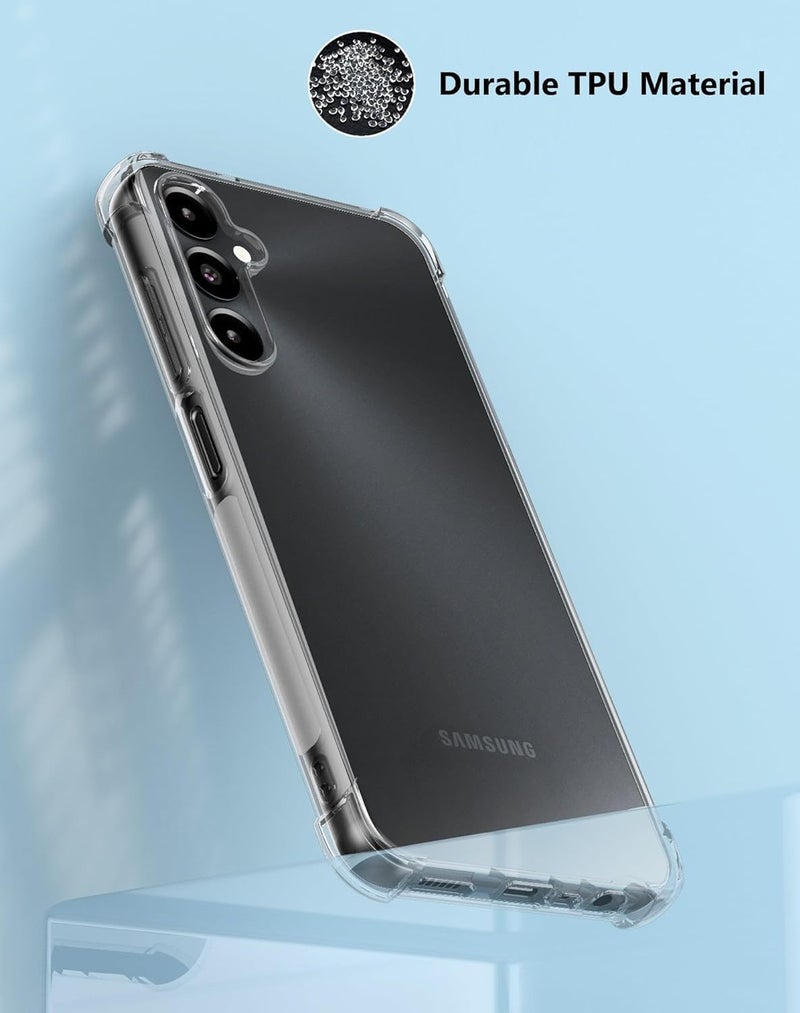 Realcase غطاء خلفي سيليكون لجهاز سامسونج جالاكسي M16 / F16 5G، مقاوم للخدوش، شفاف، واقي من الصدمات، غطاء خلفي لجهاز سامسونج جالاكسي M16 / F16 5G - Image 4