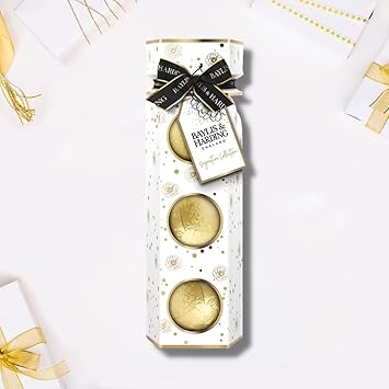 Baylis & Harding مجموعة هدايا بايليس هاردينغ قنابل الاستحمام الفاخرة بنكهة المندرين الحلو والجريب فروت - ثلاث قطع - Image 4