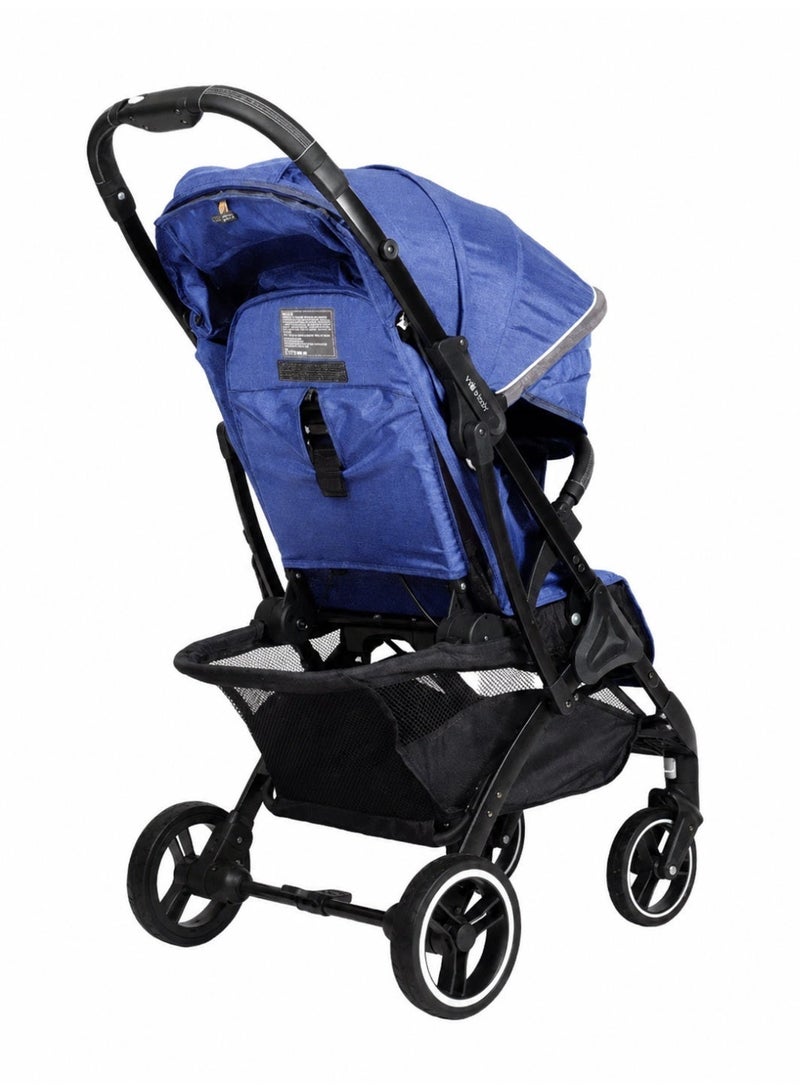 Dearest K3 Lightweight Baby Stroller with One-Hand Fold, Full Recline and 5-Point Safety Harness - Image 3