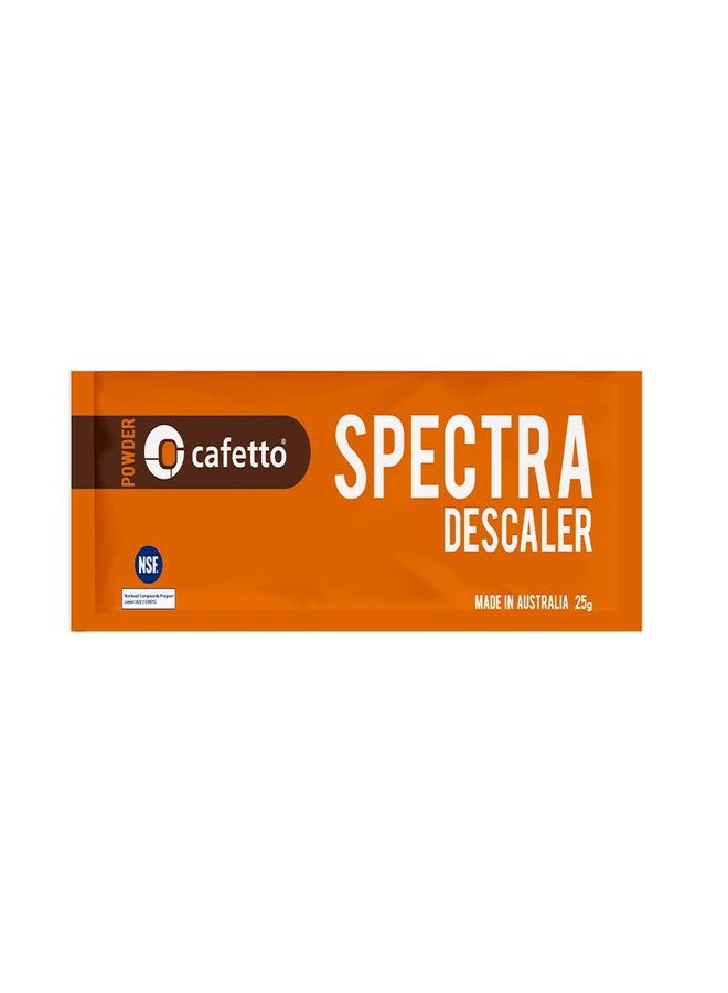 Cafetto Spectra Espresso Machine Descaler, Color Indicator Descaling Cleaning Powder Designed for Espresso Machine Water Tanks, Boilers and Coffee Brewers (Pack of 6) - Image 2