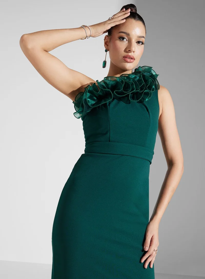 Iyra One-Shoulder Formal Dress