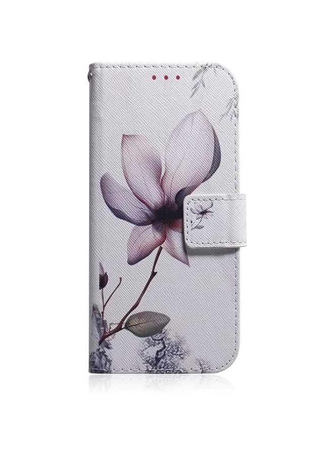 HuHa HuHa Case Cover Compatible For Infinix Zero X/X Pro Coloured Drawing Leather Phone Case Magnolia Flower