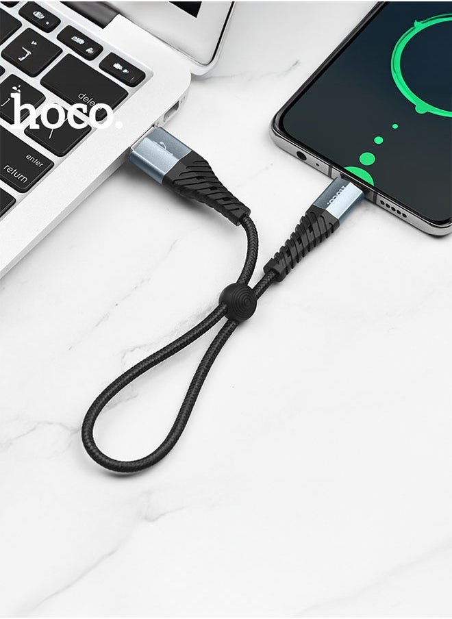 hoco. X38 Cool Charging data cable for Type-C(L=0.25M)  - Image 5