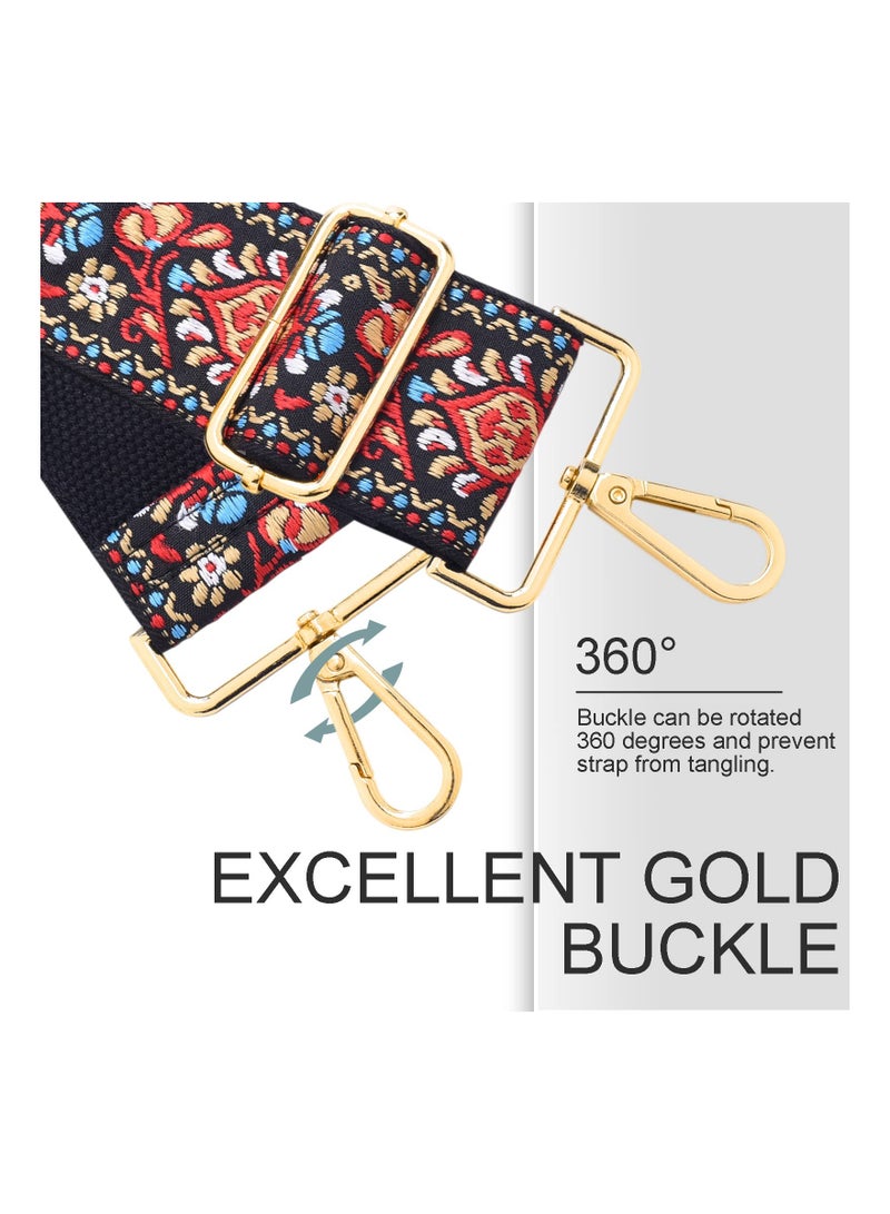 SYOSI 2Inches Wide Shoulder Strap Adjustable Replacement, Multifunction Crossbody Canvas Bag Handbag Belts for Unisex Handbag, Crossbody Bags, Shoulder Bags, Guitar Strap - Image 5