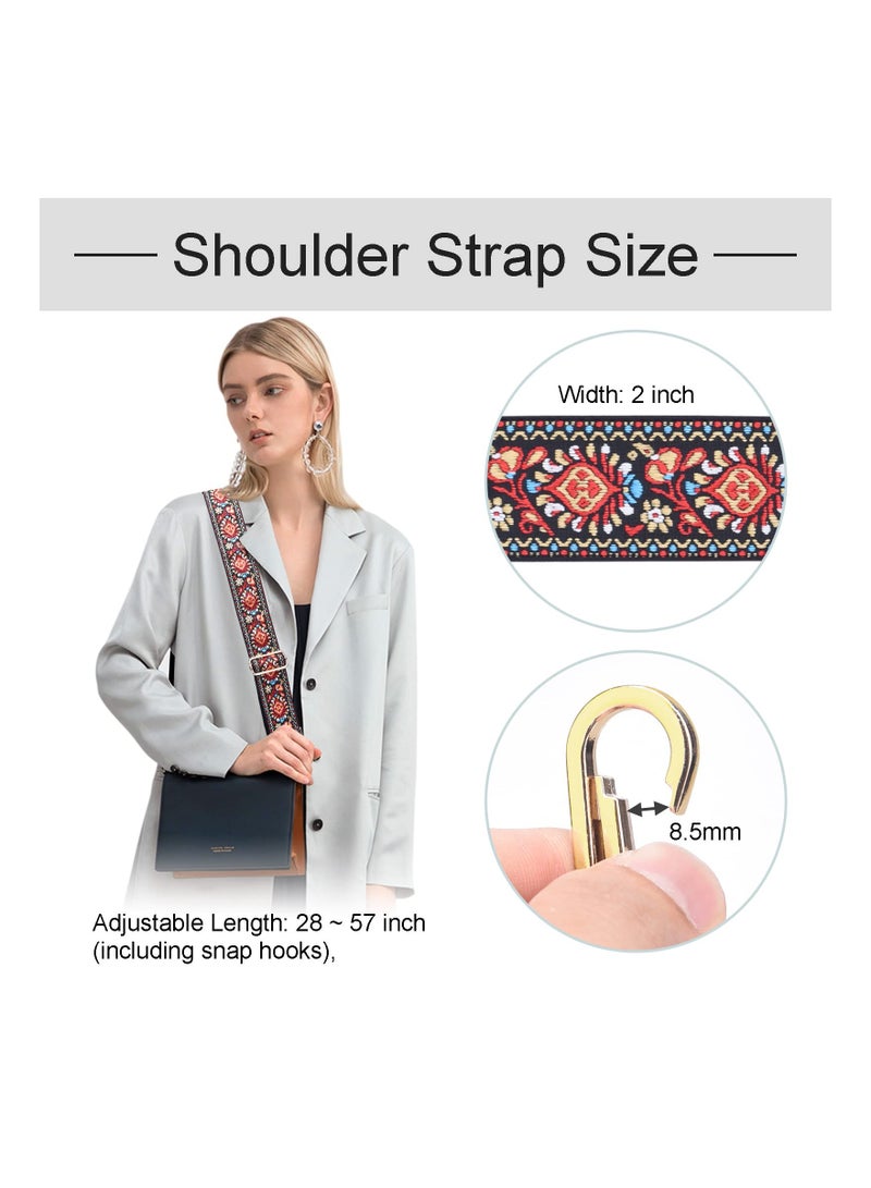 SYOSI 2Inches Wide Shoulder Strap Adjustable Replacement, Multifunction Crossbody Canvas Bag Handbag Belts for Unisex Handbag, Crossbody Bags, Shoulder Bags, Guitar Strap - Image 4