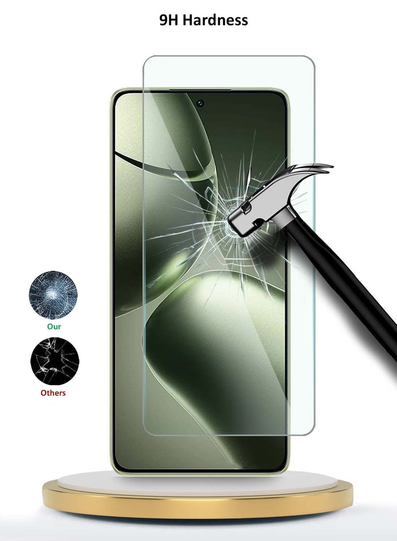 دبليو تيك واقي شاشة من الزجاج المقوى Xiaomi 14T / 14T Pro 5G 2024 WTech Premium Series 9H 2.5D - شفاف - Image 3