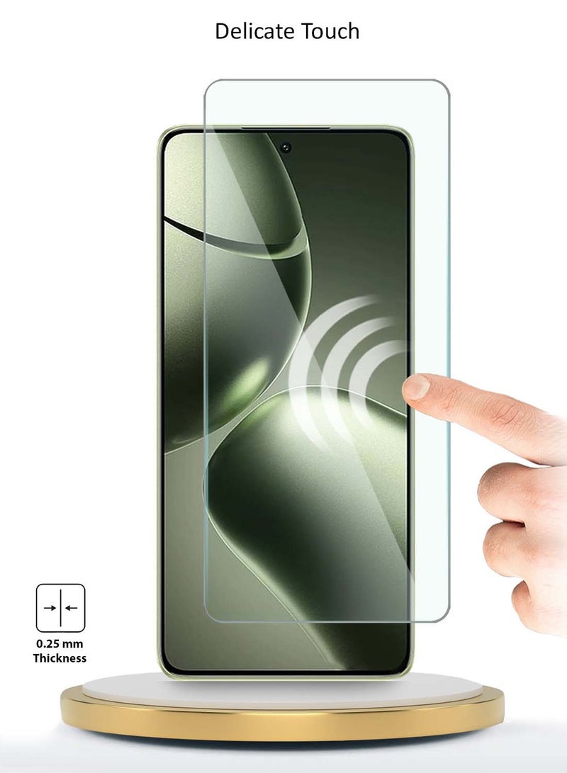 دبليو تيك واقي شاشة من الزجاج المقوى Xiaomi 14T / 14T Pro 5G 2024 WTech Premium Series 9H 2.5D - شفاف - Image 4