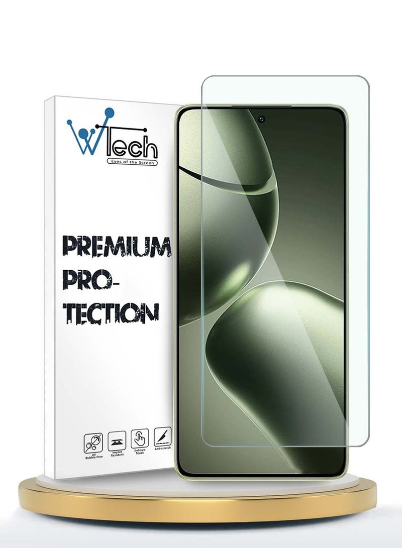 دبليو تيك واقي شاشة من الزجاج المقوى Xiaomi 14T / 14T Pro 5G 2024 WTech Premium Series 9H 2.5D - شفاف - Image 1