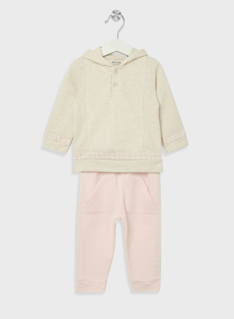 ريبلز مع نمشي طقم بناتي للأطفال قطعتين - Image 1