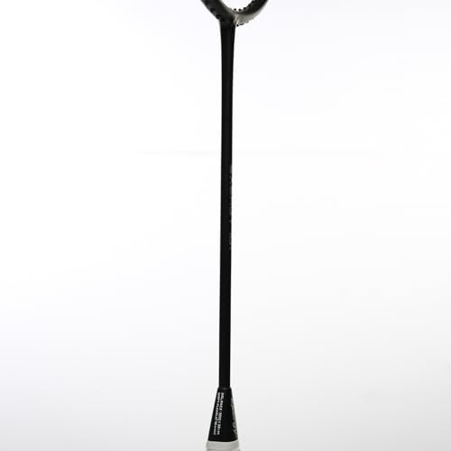 Exergy 101 Strung Badminton Racket for Beginners and Intermediate Players - 82g, 28 lbs Tension, Pre-Strung with Full Cover, Black, Graphite - Image 5