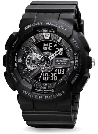 SKMEI Watche for Men- Water and Shock Resistant- 3D Dial Double Movement LED Screen Large Face Stopwatch - pzsku/ZFC006D403883405015E7Z/45/_/1734796115/aa4011ac-aa8e-4735-b00b-83db5764da1a