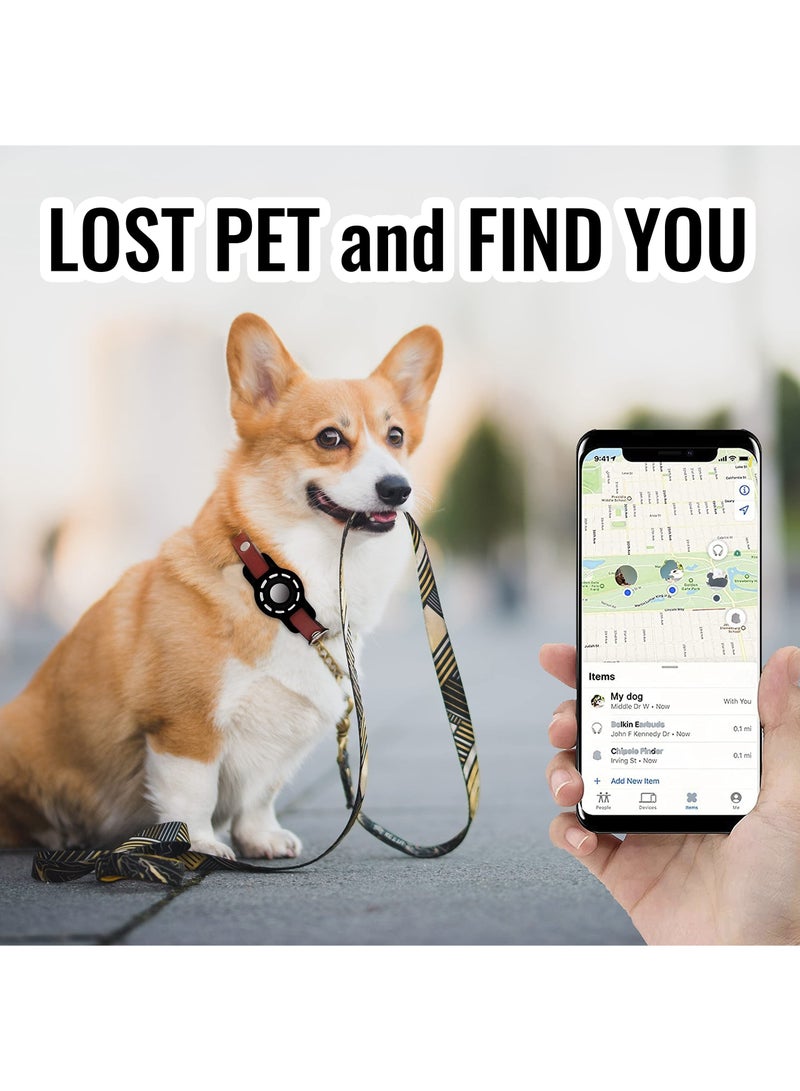 KASTWAVE 2 Pack Cat Collar Holder for Apple Air Tag, Cat Collar Holder Within 0.6 inch, for Airtag Dog Collar Holder Small, for Airtag Pet Collar Holder for Apple Airtag - Image 4