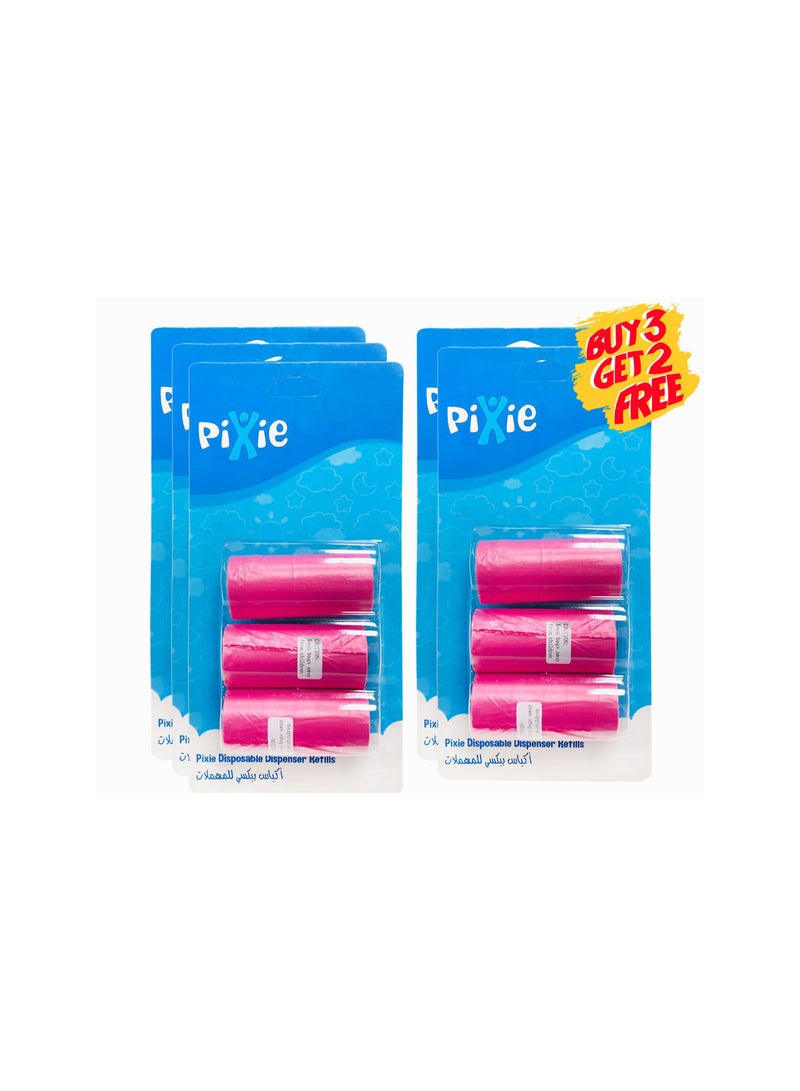 Pixie - Dispenser Refill (Pink) (Buy 3 Get 2 Free) - Image 5