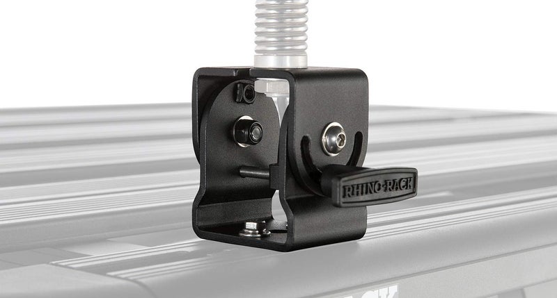 RHINO-RACK Antenna or LED Fog Light Mounting Bracket from Rhino-Rack, Folding, Fits Pioneer Platform, Vortex & Heavy Duty Bars, for CB Radio Antenna, LED Fog Lights, Truck LED Lights, & More (43196) - Image 5