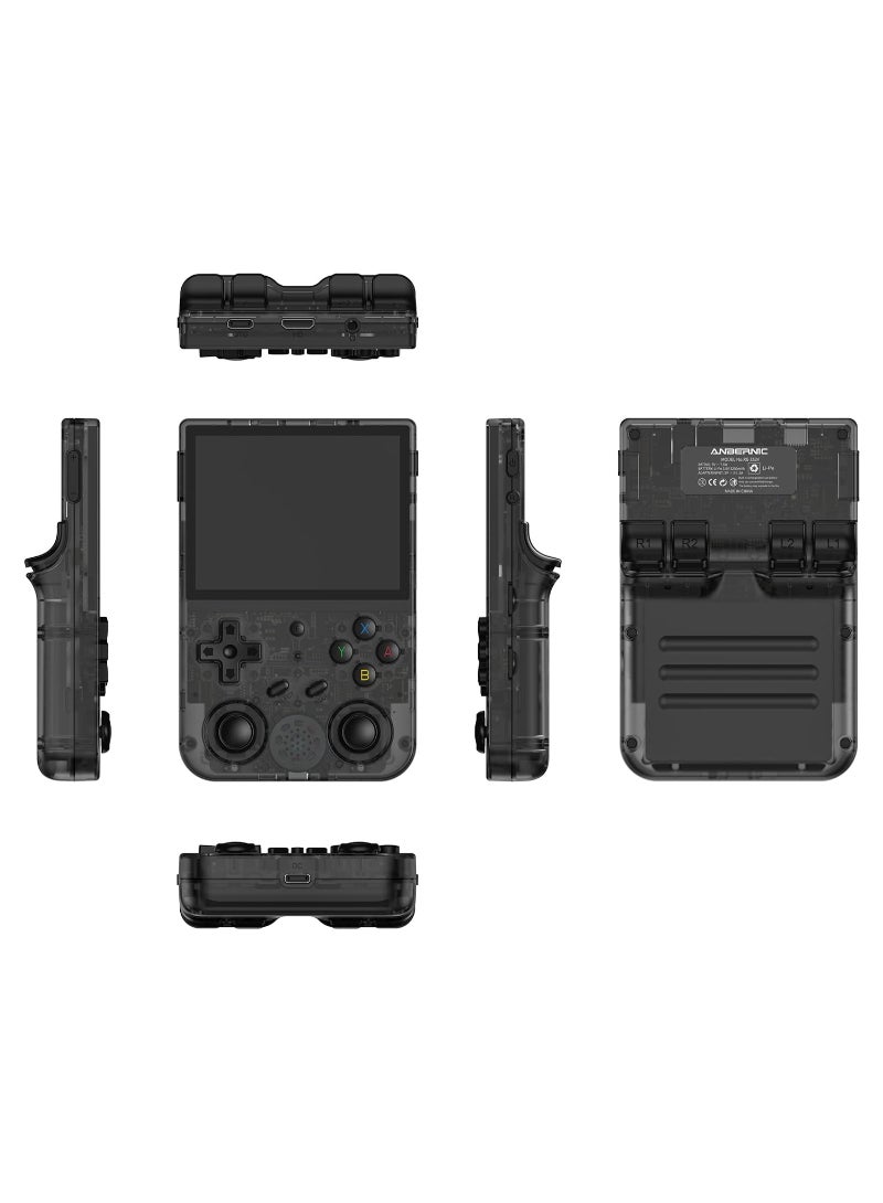 AROAQ RG353V Handheld Game Console 3.5 Inch IPS Screen 640x480 High Resolution CPU RK3566 Quad-Core OS Android 11 Linux 2G/64G+16G 3200Mah Battery Black - Image 2