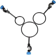 stonylab stonylab StonyLab Support Retort Ring Set, 3 Pieces Iron Lab Support Ring with Boss Head in Diameter 60mm 80mm 100mm  - Image 1