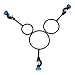 stonylab stonylab StonyLab Support Retort Ring Set, 3 Pieces Iron Lab Support Ring with Boss Head in Diameter 60mm 80mm 100mm  - Image 2
