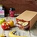 Culinware Kraft Paper Bags 6 Lb Durable Brown Bags for Snack Lunch Sandwich Pastries Popcorn Grocery and Party Favor Bulk 6 x 355 x 111 In 500 Count - Image 4
