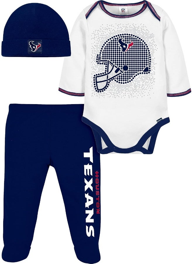 Gerber NFL Houston Texans Baby Boys' 3-Piece Set  - Image 1
